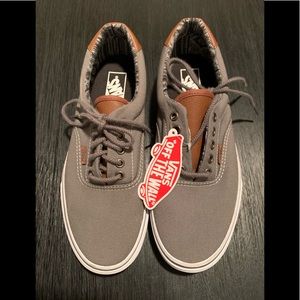 Vans (Men size 9.5/Women 11) grey sneakers